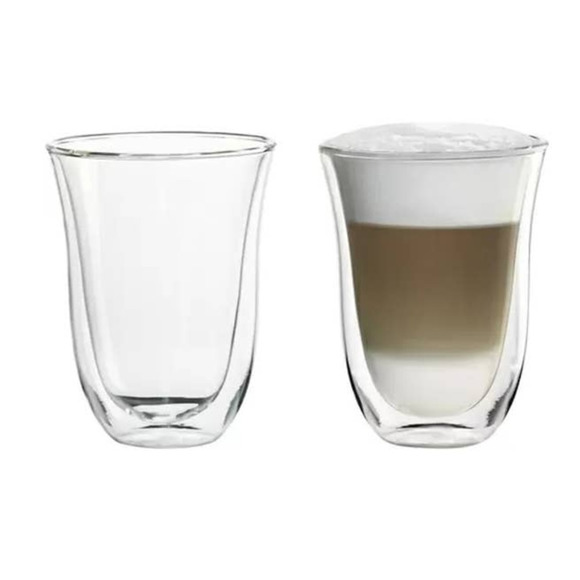 Delonghi Other - DeLonghi -2 Double Wall Thermal Lattemacchiato Glasses 7.5 OZ NWT